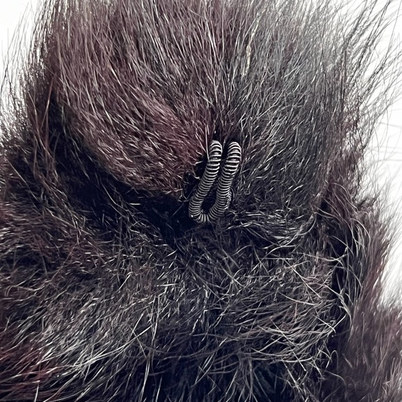 Vintage Dark Brown Fox Fur Collar - Picture 8 of 16